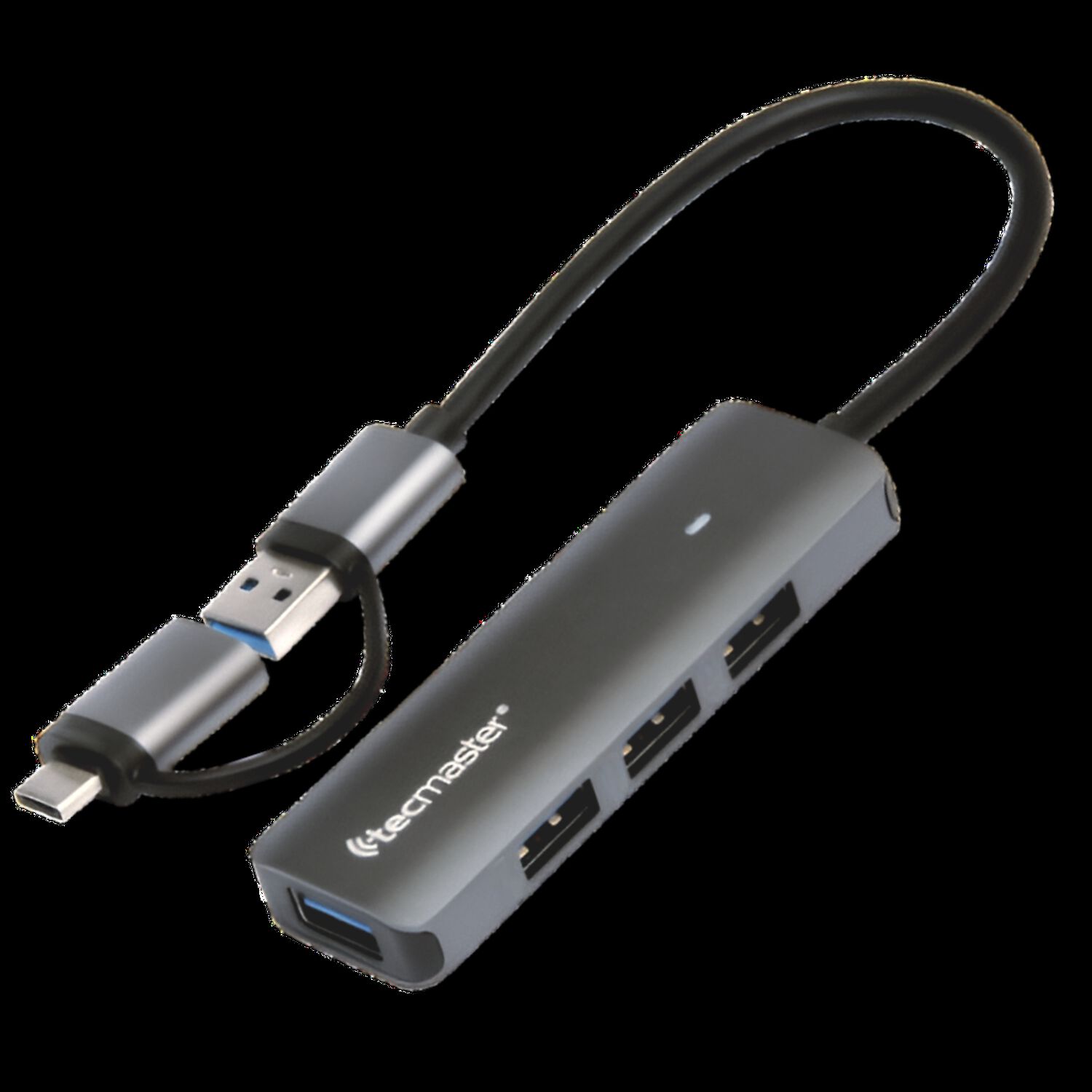 Hub Usb 3.0 + Adaptador Type-c 5 Gbps Tecmaster Tm-100543 image number 5.0
