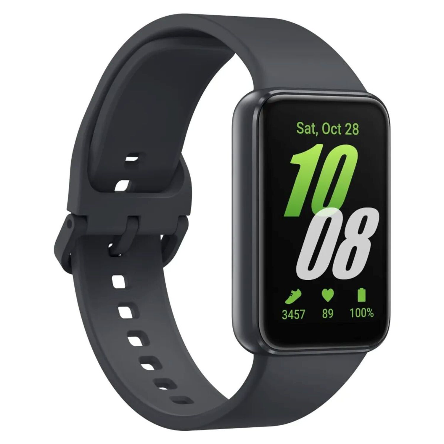 Smart Watch Samsung Galaxy Fit3 Sm-r390 Gris image number 1.0