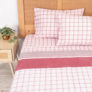 Sabana Estampada 144 Hilos King Tartan