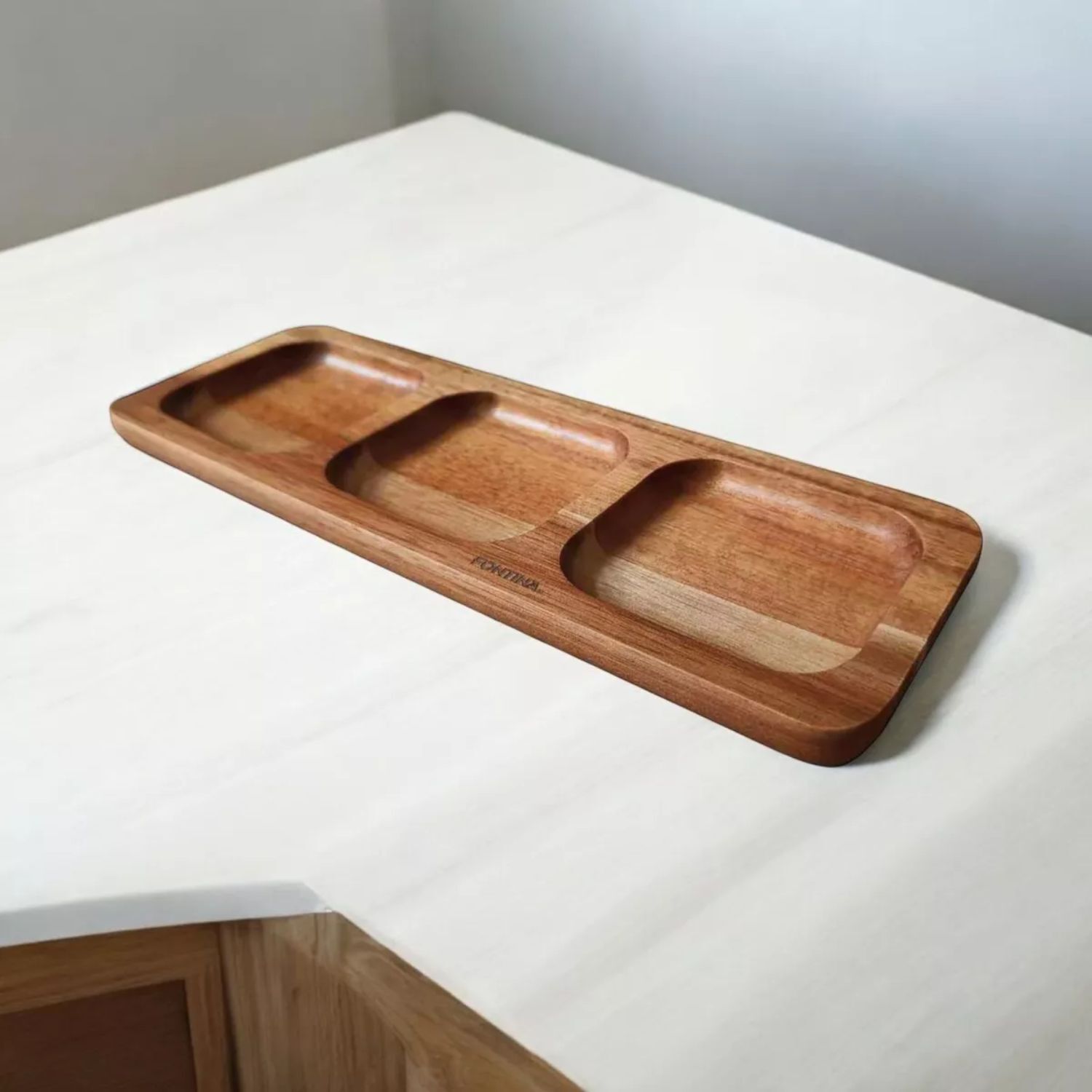 Bandeja Aperitivo Madera De 30 X 10 X 2cm Multiuso Cocina image number 2.0