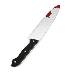 Cuchillos Ensangrentados Terror 30 Cm Halloween Big Party