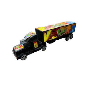 Juguete Camion Trailer Furgon Friccion