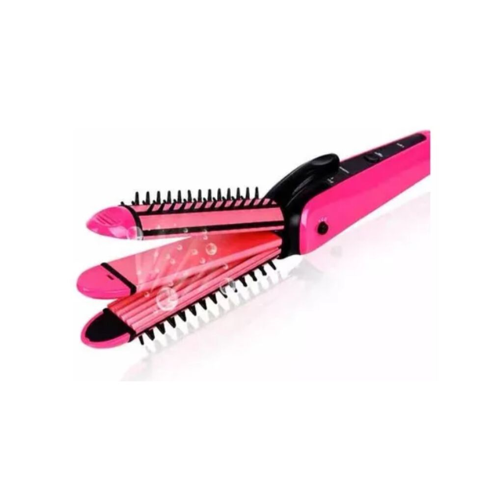 Onduladora Rizadora Peinador De Pelo Profesional 3 En 1 image number 0.0