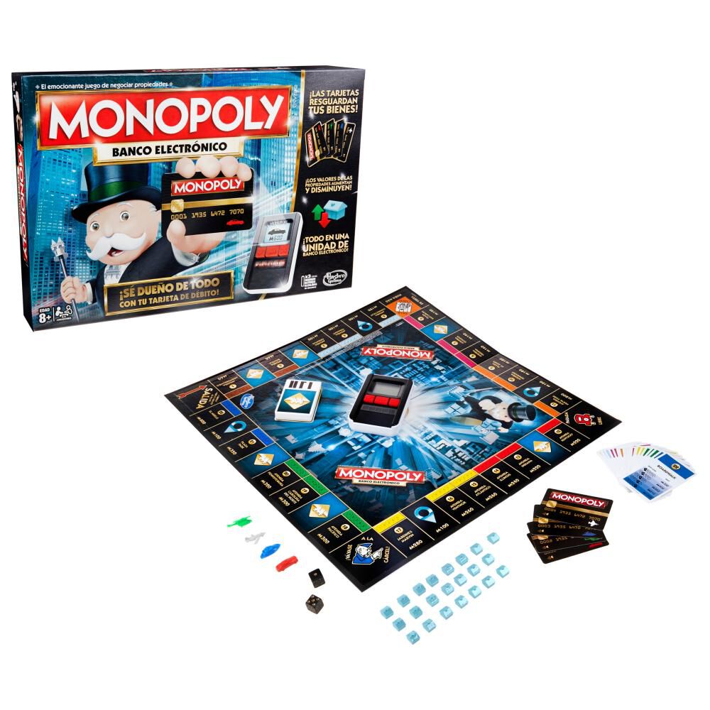 Juego De Mesa Hasbro Monopoly Ultimate Banking image number 6.0