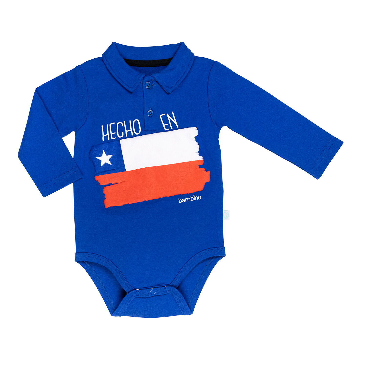 Body Chile Azul Bandera Ni&ntilde;o image number 0.0