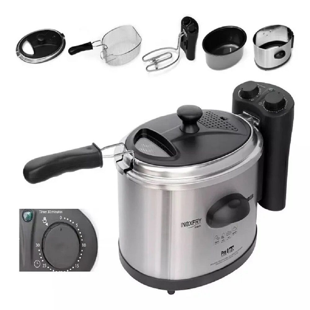 Freidora Eléctrica Sindelen Fe-4000in 4l image number 0.0