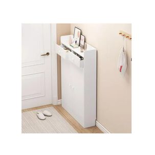 Zapatera De Pie Organizador Con 2 Cajones De Almacenamiento