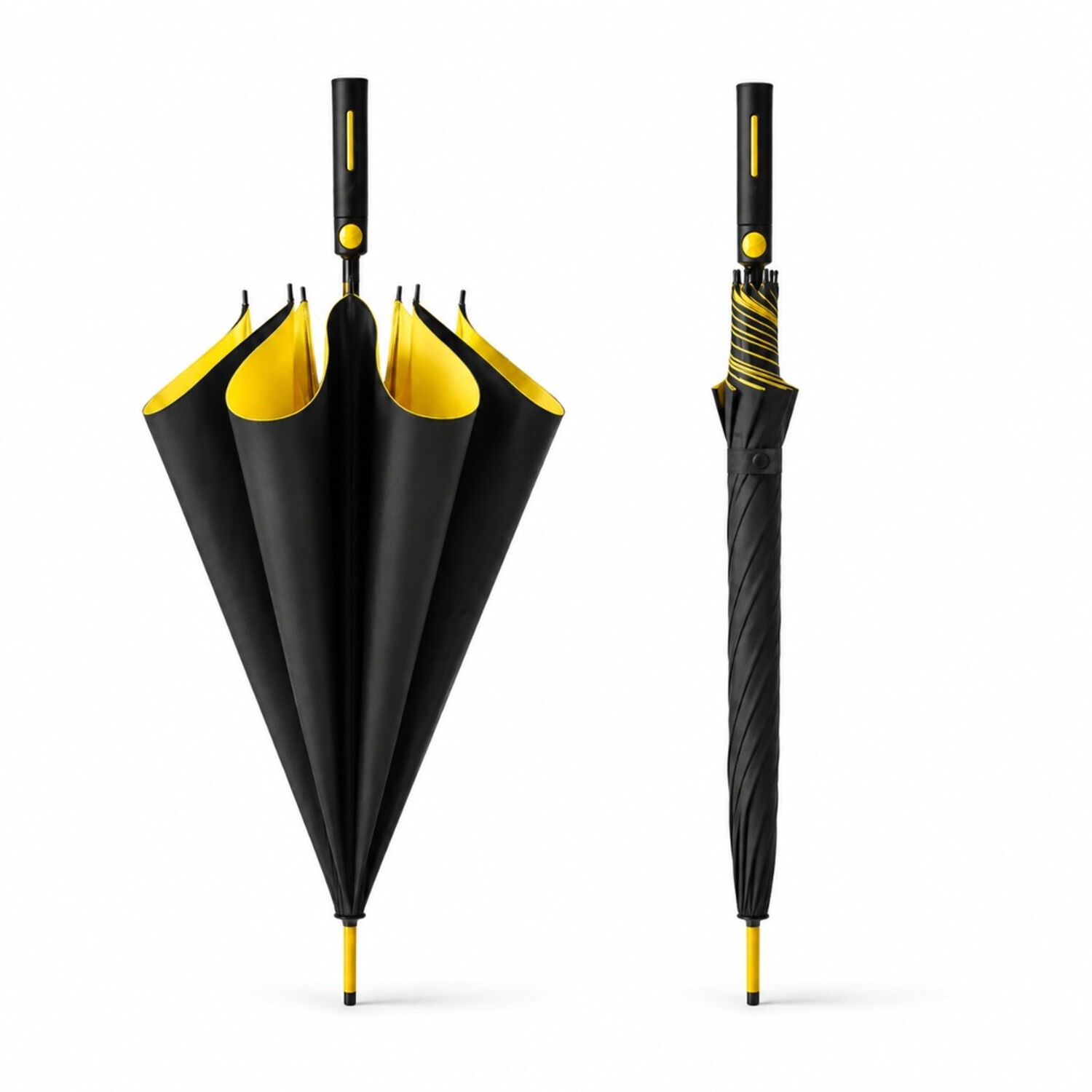Paraguas Invertido Para Invierno Antiviento 8 Varillas image number 11.0
