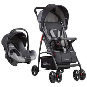 Coche Travel System Bebesit Summer Gris