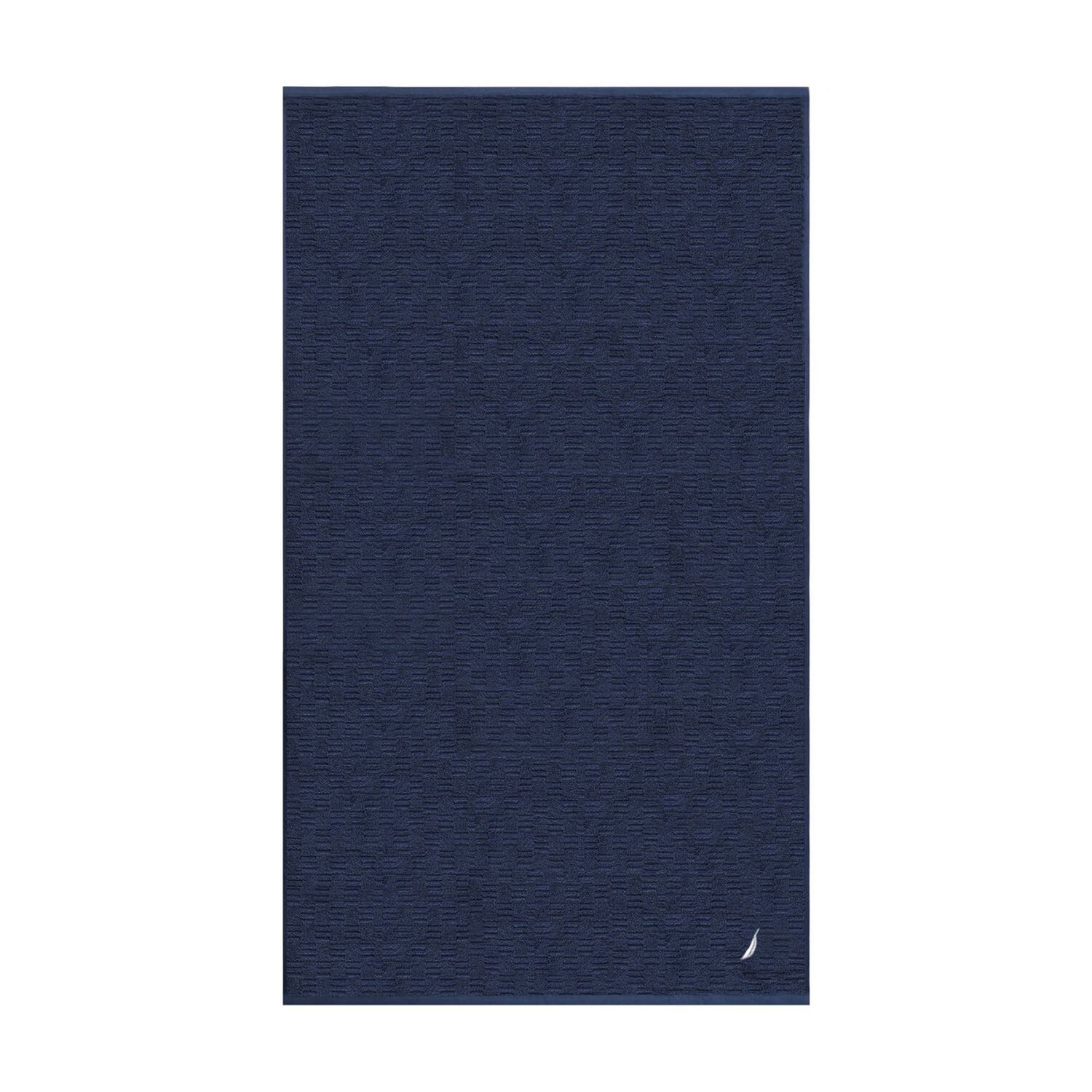 Toalla De Ba&ntilde;o Cuerpo Savoy Nautica Home 76x137cm 100% Algod&oacute;n Ultra Suave Azul image number 3.0