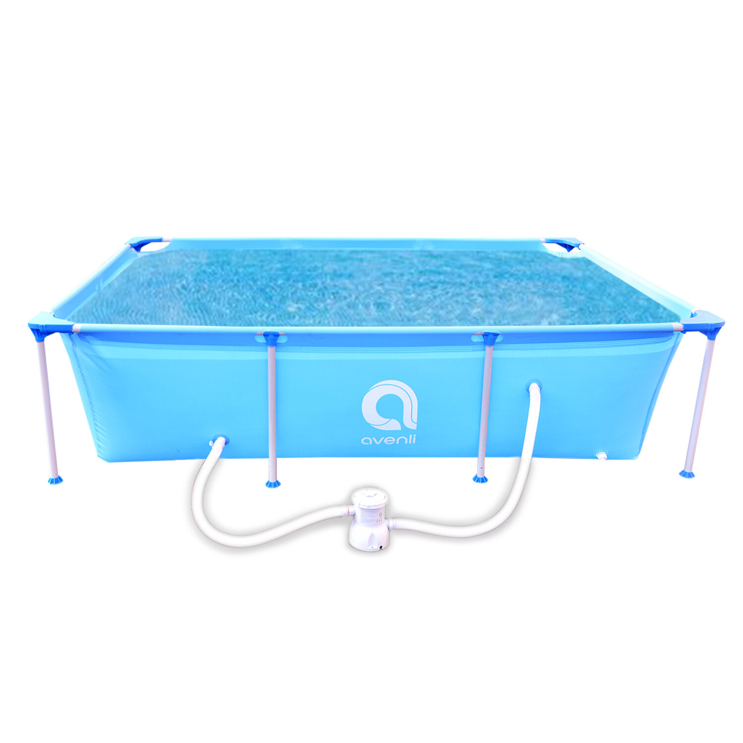 Piscina Con Filtro 2612l 66x179x258 Cm Celeste image number 0.0