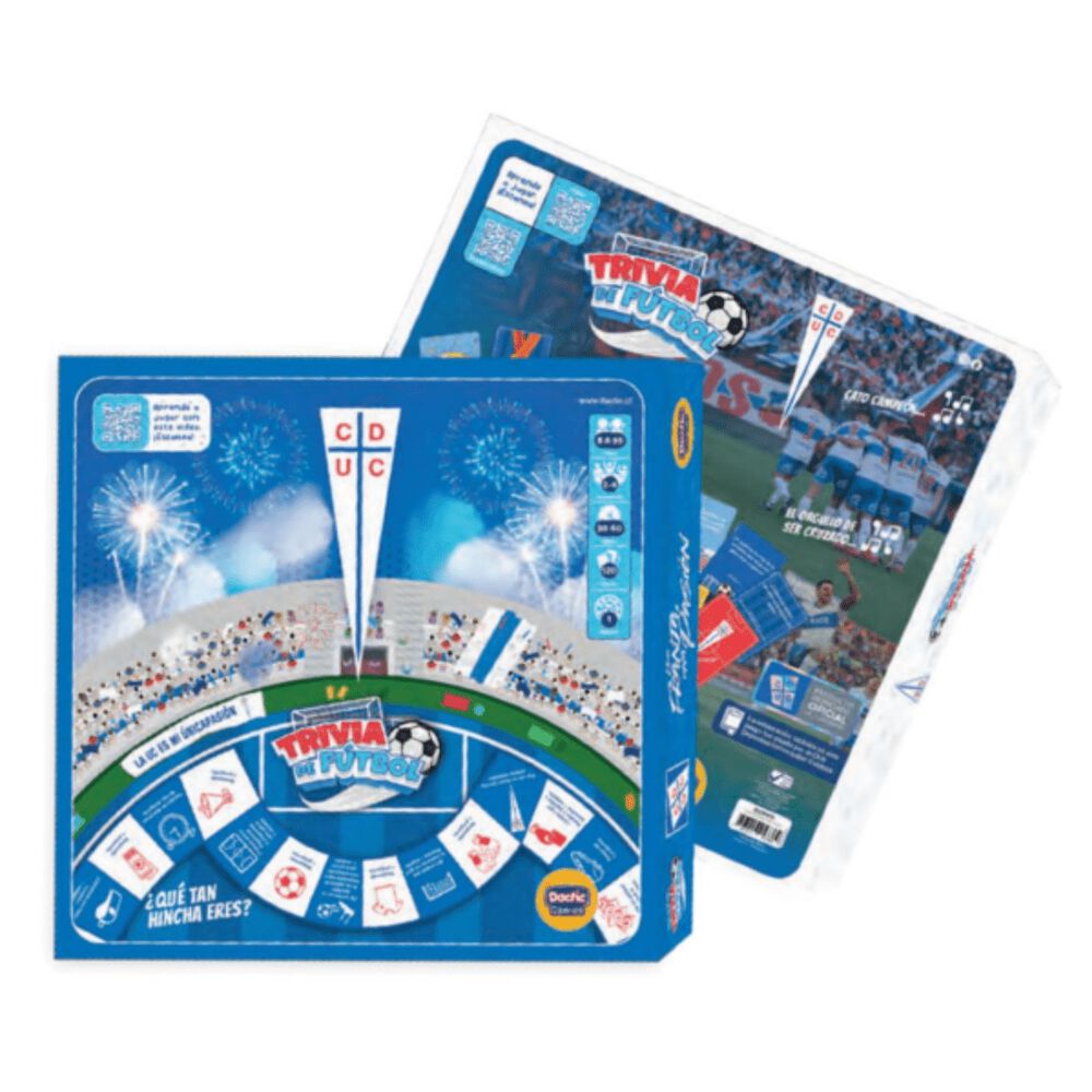 Juego De Mesa Trivia De F&uacute;tbol Universidad Cat&oacute;lica Dactic image number 2.0