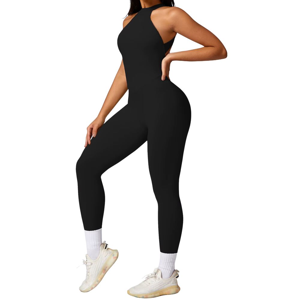 Enterito Push Up Corte V Sin Manga Con Cierre image number 0.0