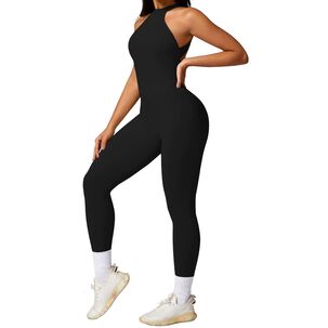 Enterito Push Up Corte V Sin Manga Con Cierre