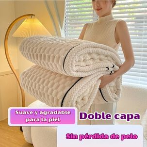 Frazada Manta De Terciopelo Polar Grande 180x200cm