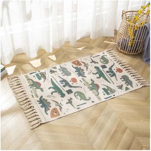 Bajada De Cama Kilim De Estilo Etnico 60x90 Cm