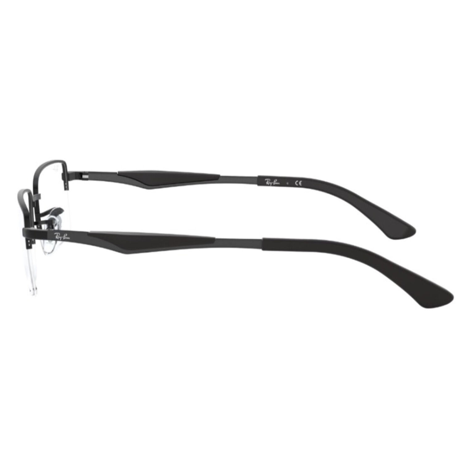 Lentes &Oacute;pticos Negro Mate Ray-ban Optical image number 2.0