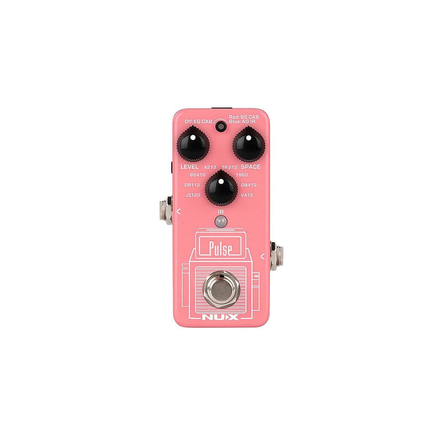 Pedal Simulador De Amplificador Nux Para Guitarra Pulse Nss-4 image number 1.0