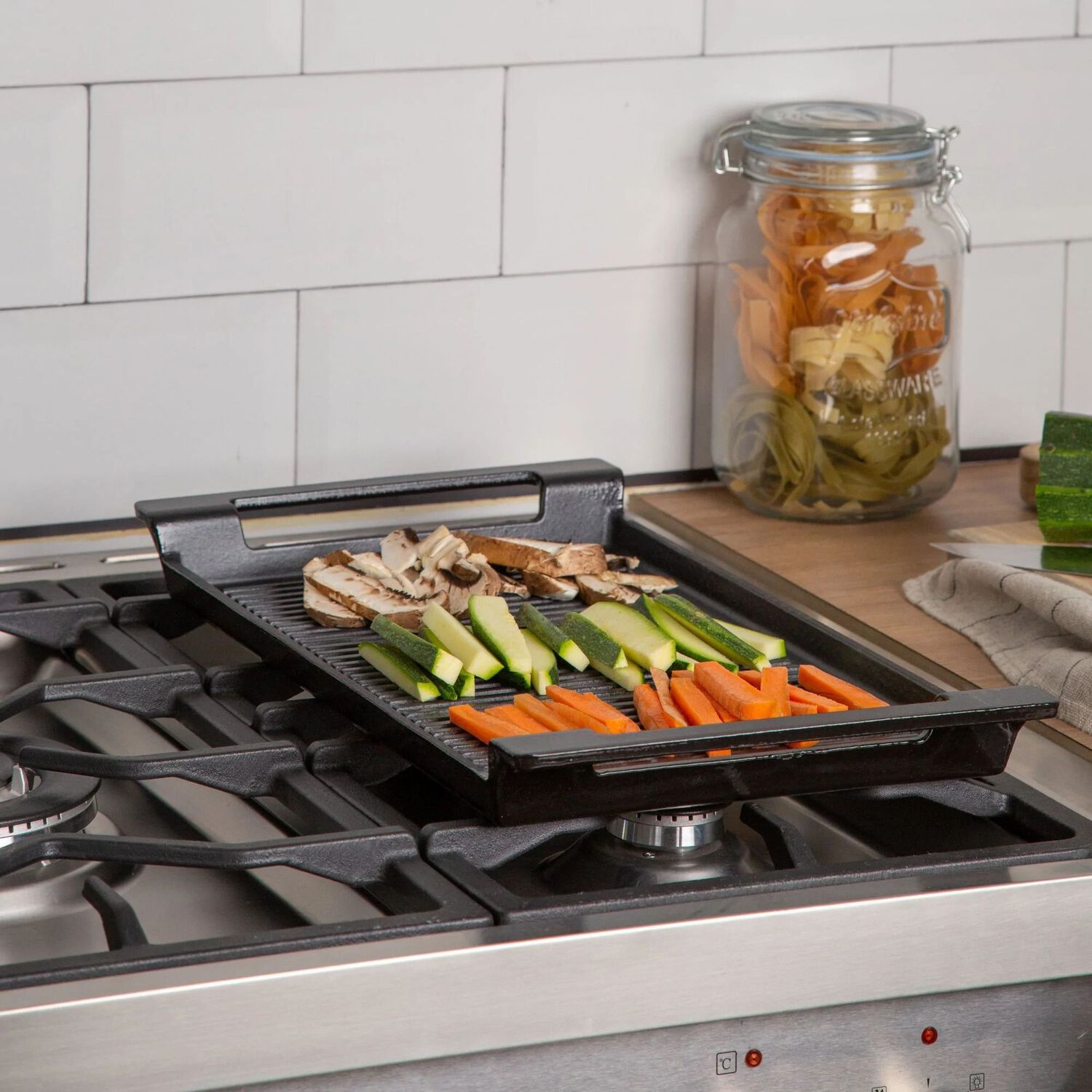 Plancha De Hierro Fundido Simple Cook Iron Grill image number 5.0