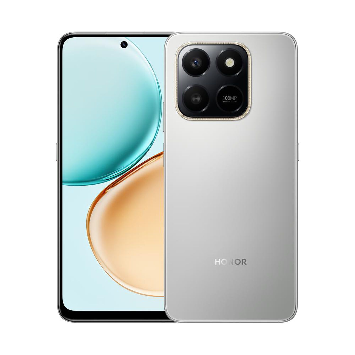 Smartphone Honor X7D / 256 GB / Plata / Liberado image number 0.0