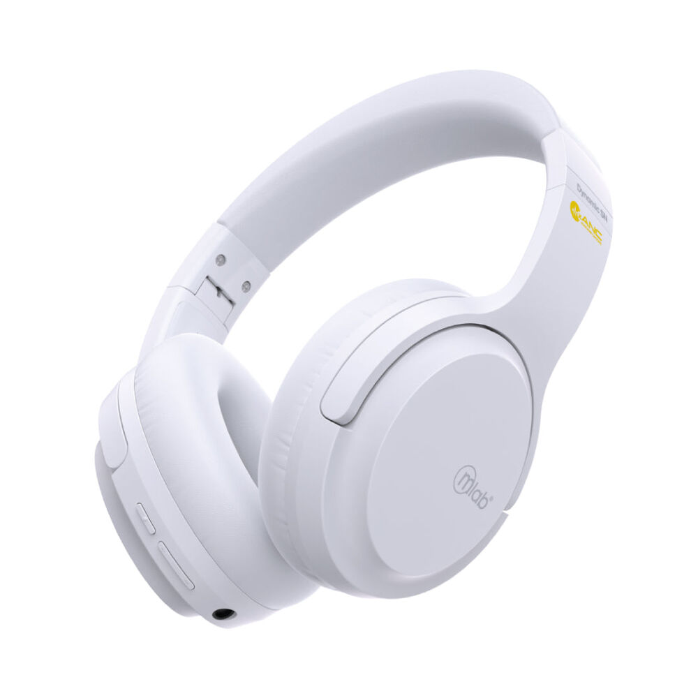 Audifonos Bluetooth Mlab Dynamic Stop 32h Bat Anc C/mic Blanco image number 0.0