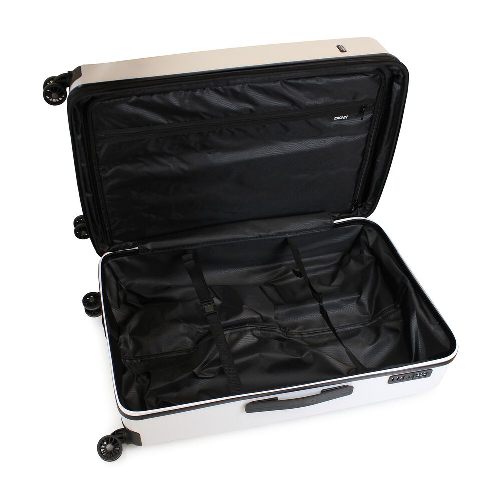 Pack 2 Maletas Donna Karan Lumina S 10kg + L 23kg Blanco Dkny image number 6.0