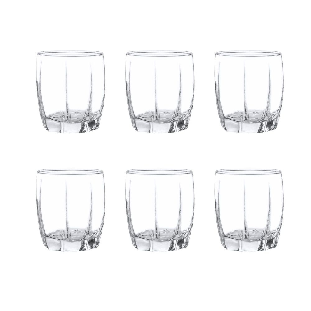 Display 6 Vasos Bajos Amadeus Rocks 353cc Tragos Jugos Cristar image number 0.0