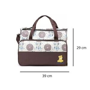Bolso Maternal 5 Piezas Pañalera Mudador Bebes