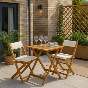 Juego De Balcon Casaideal / 2 Sillas