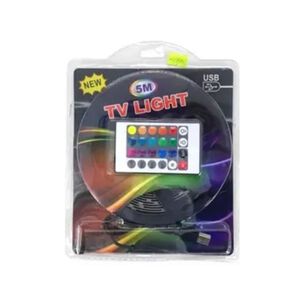 Tira Luz Led 5 Metros Usb Con Control