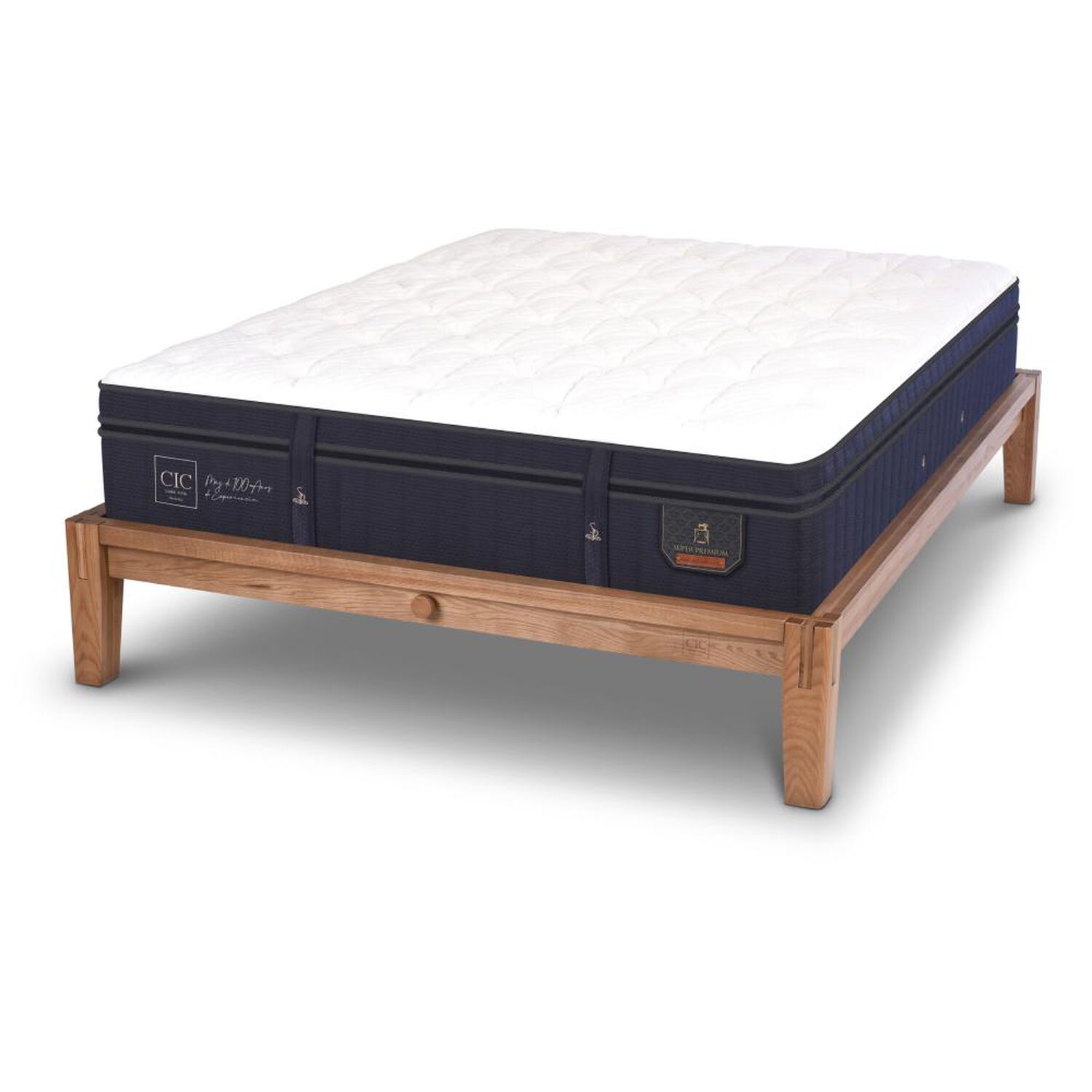 Cama Europea Cic Super Premium / 2 Plazas / Base Normal image number 6.0