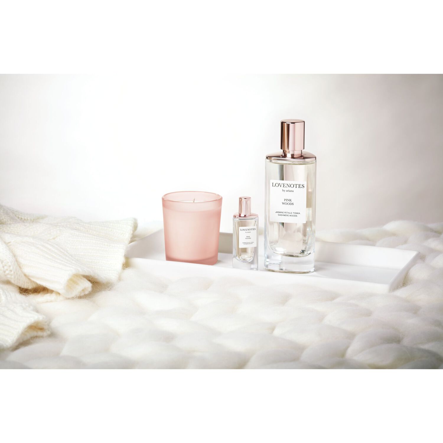 Set Perfumer&iacute;a Ariana Grande Love Notes Edp 100 Ml + Mini + Vela image number 2.0