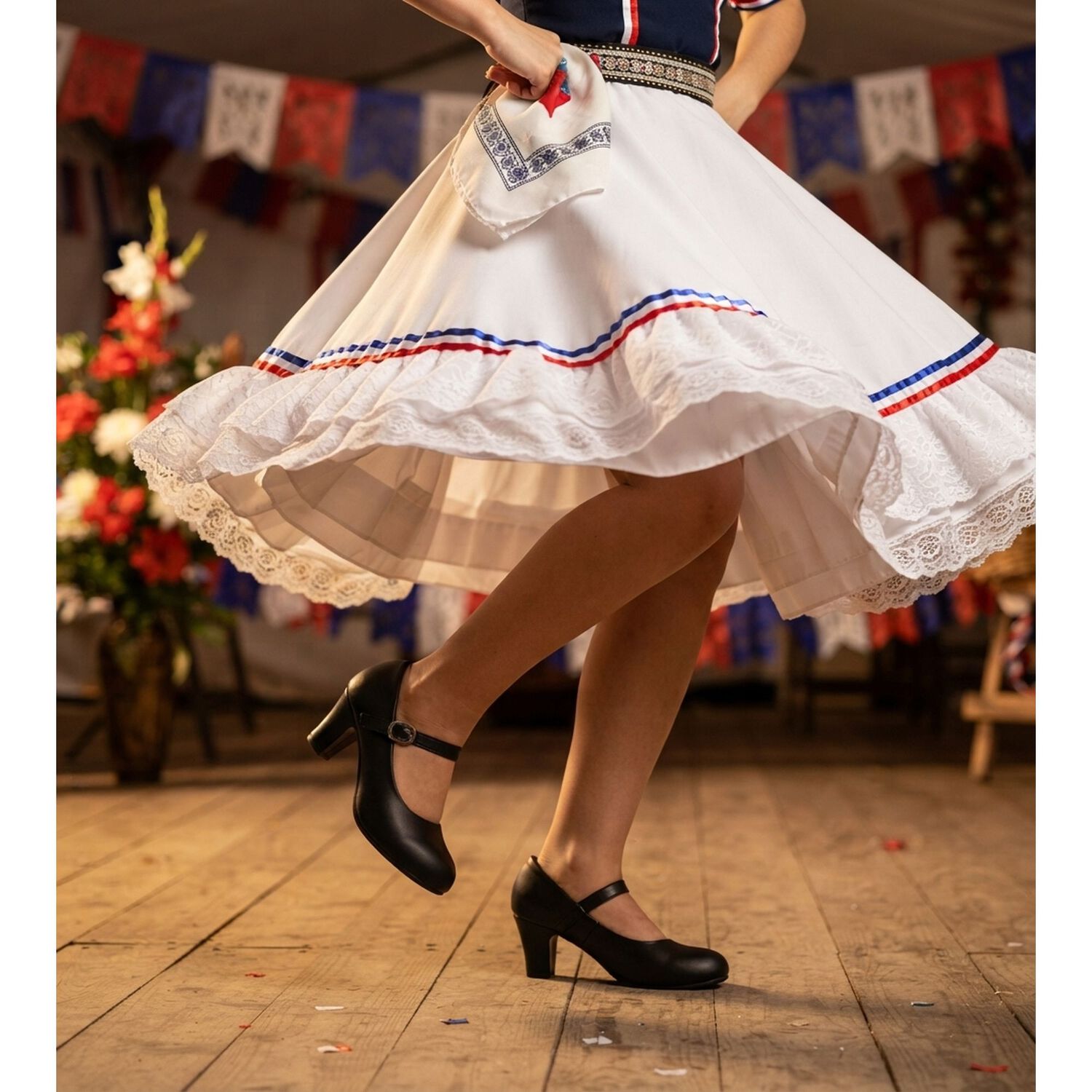Zapato Cueca Clot Negro Alquimia image number 4.0