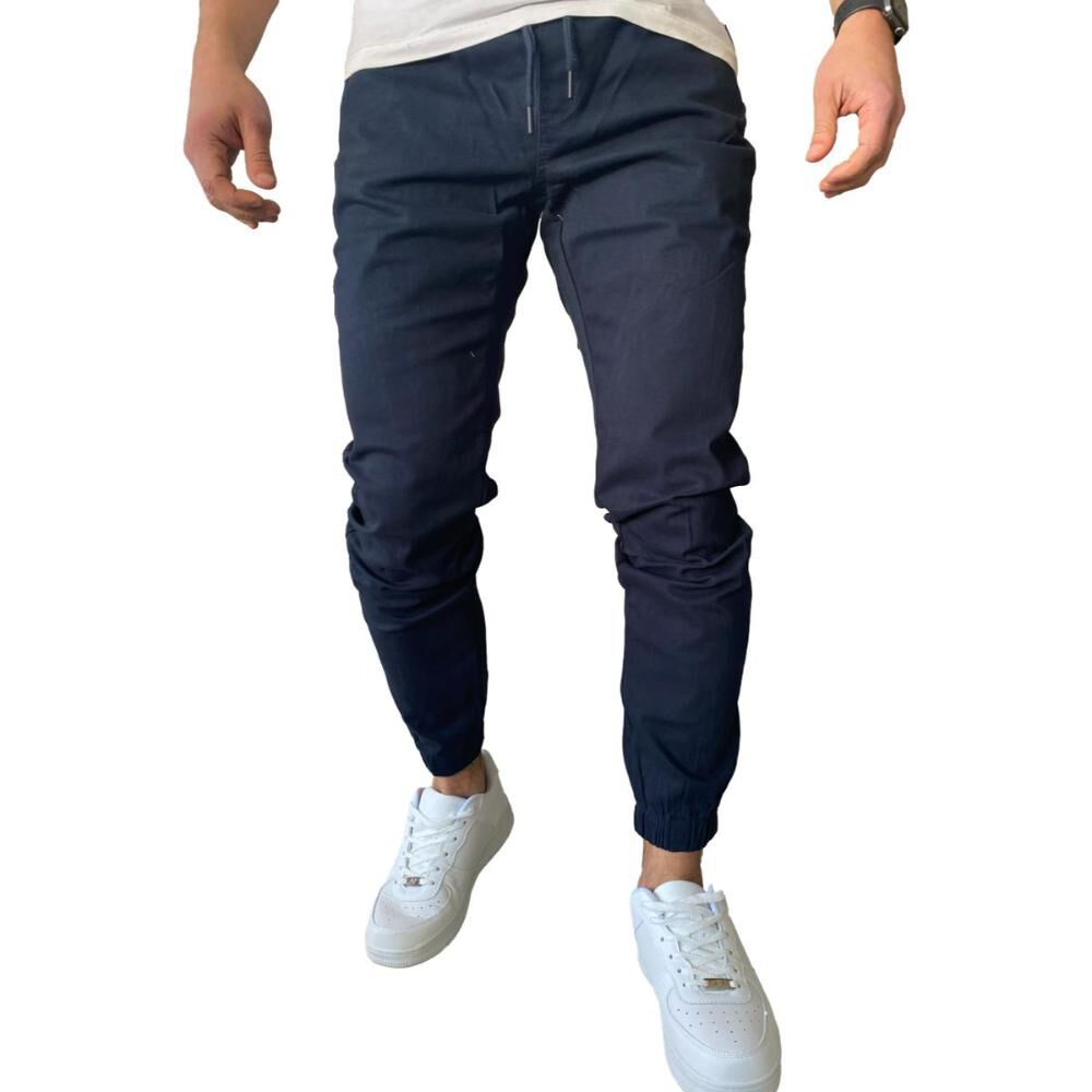 Jogger Mosaico Pantalón Slim Fit Elasticado Colores image number 10.0