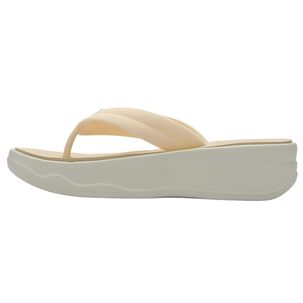 Sandalia Mujer Casual Beige Funway Beach-49