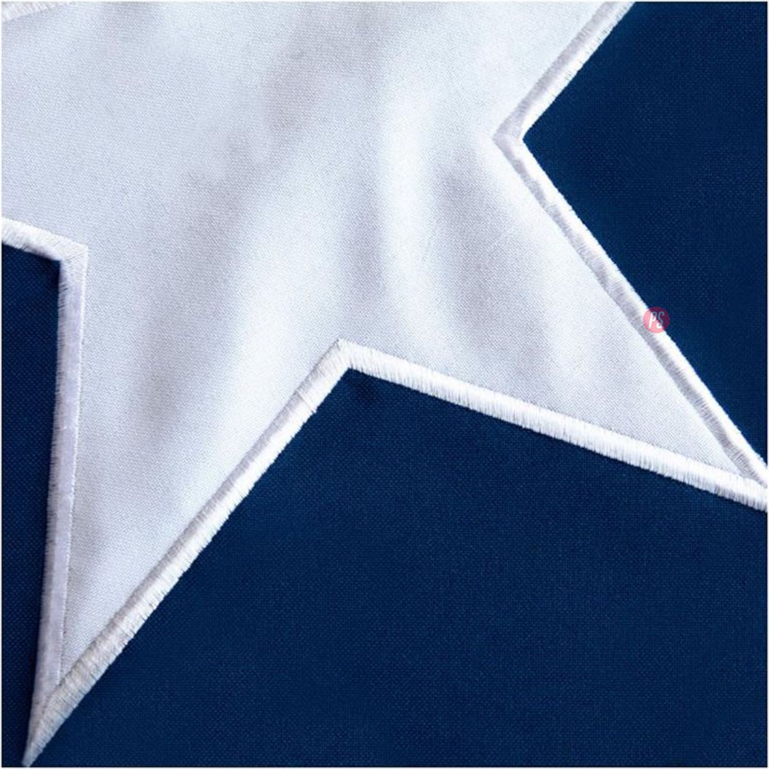 Bandera Chilena 90x135cm Con Estrella Bordada - Ps image number 2.0