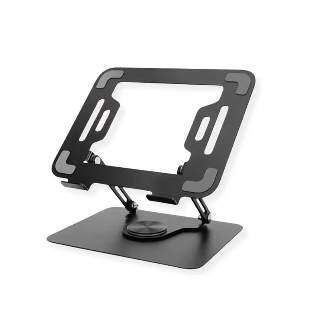 GENERICO Soporte Notebook Giratorio 360 Ajustable Metalico