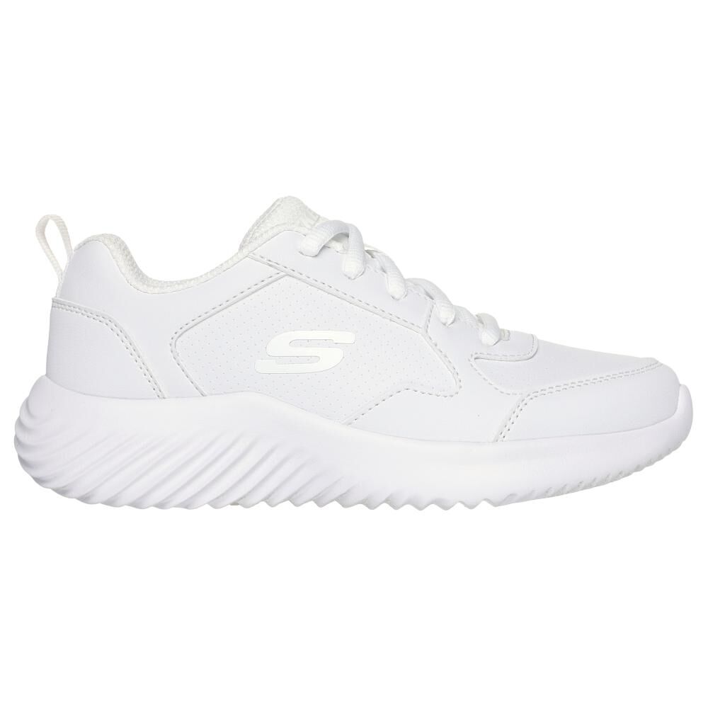 Zapatilla Escolar Ni&ntilde;o Skechers Bounder - Study Squad Wht image number 0.0