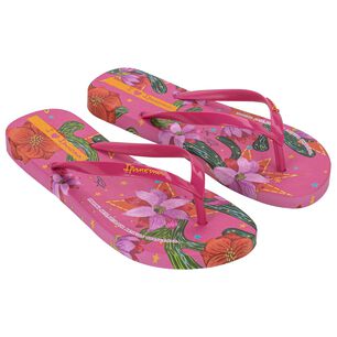 Sandalia Mujer Rosa/verde Arte Ad Ipanema