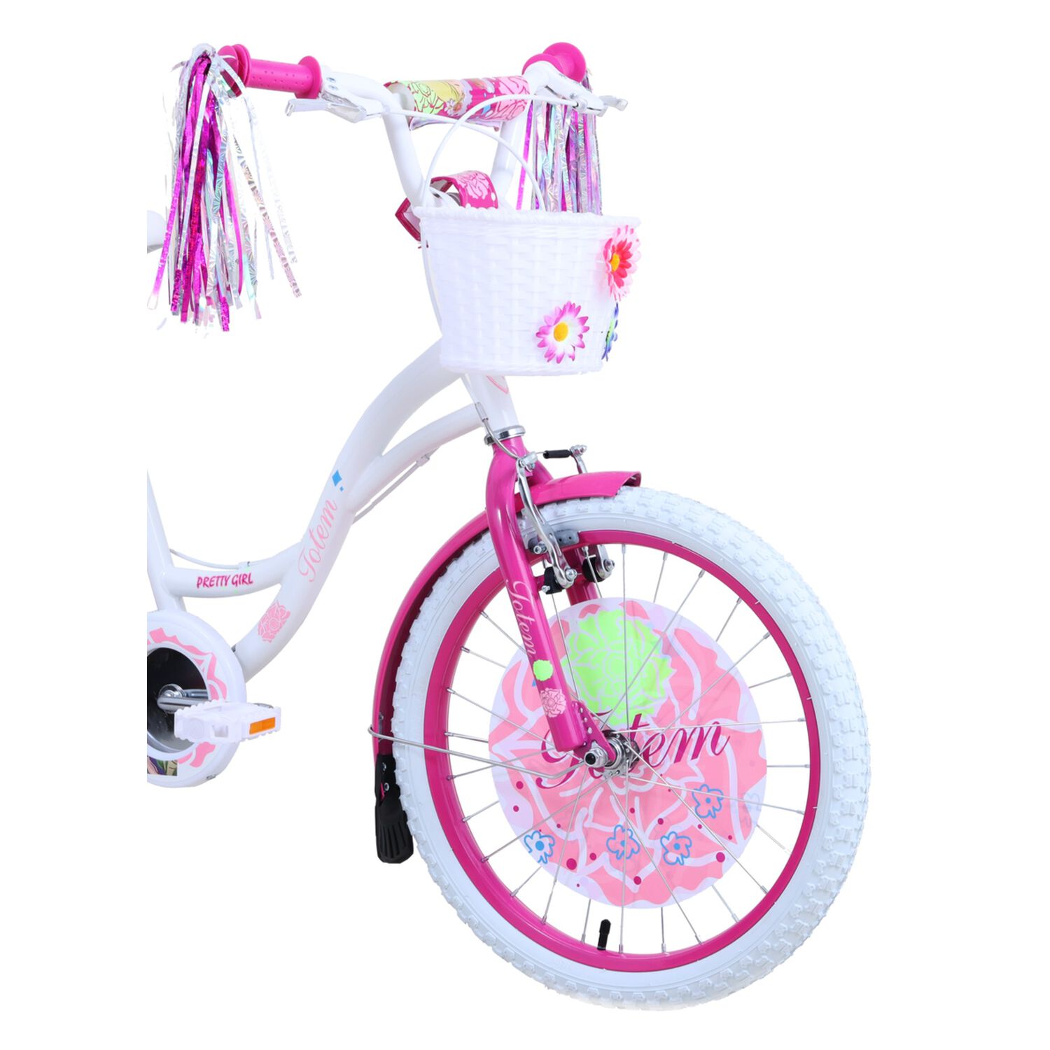 Bicicleta Totem Infantil Aro 20 Pretty Girl Blanco image number 3.0