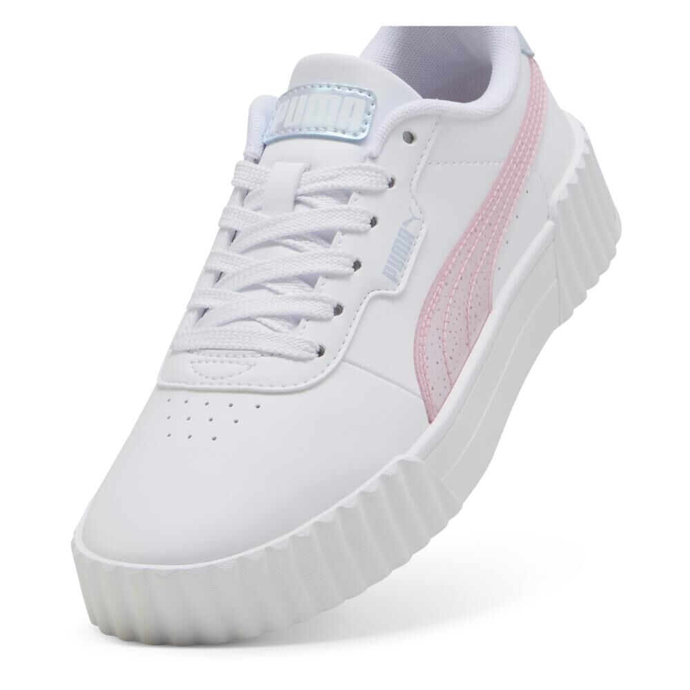 Zapatilla Urbana Niña Puma Carina Blanco image number 3.0