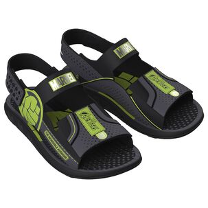 Sandalia Ni&ntilde;o Negro Avengers Ipanema