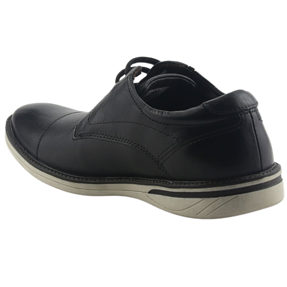 Zapato Ferracini Hombre 3622 Monterrey Negro Casual image number 3.0