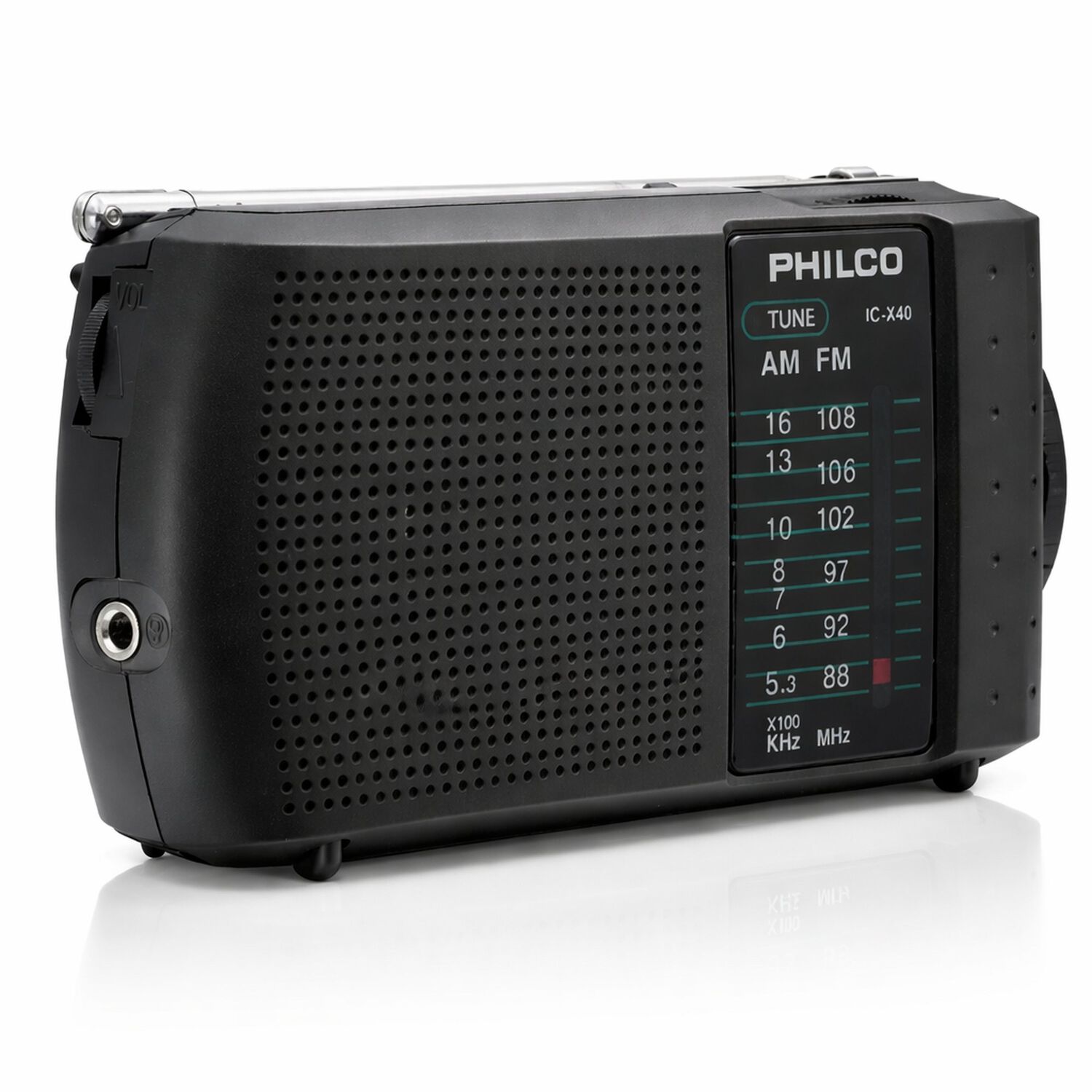 Radio Port&aacute;til Philco Ic-x40 Am/fm Cl&aacute;sica Compacta image number 2.0