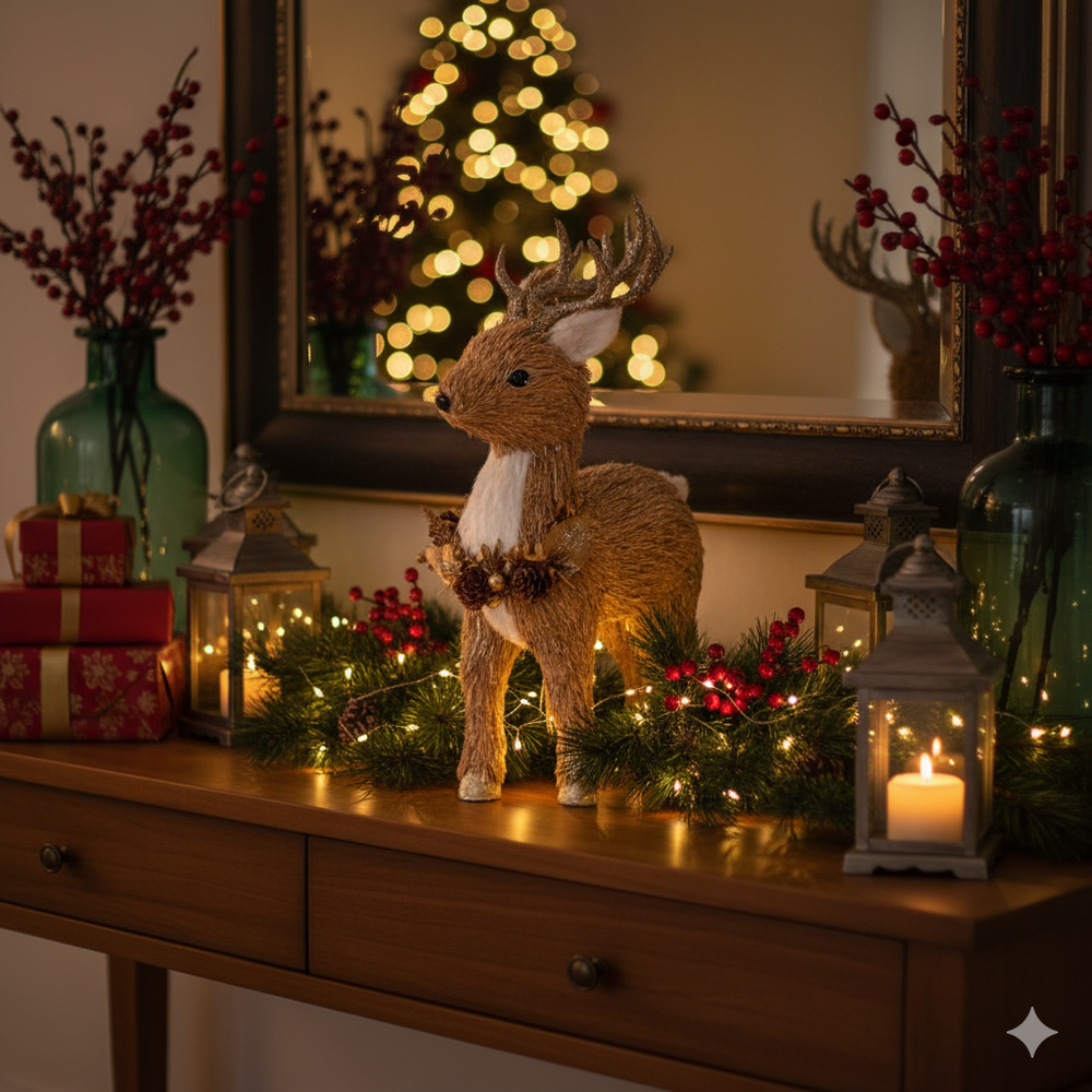 Adorno De Navidad Casaideal Figura Reno image number 1.0