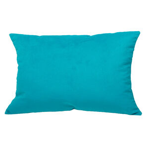 Cojin Felpa New Velvet 30x60 Turquesa