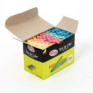 Tiza Colores 100 Unid.