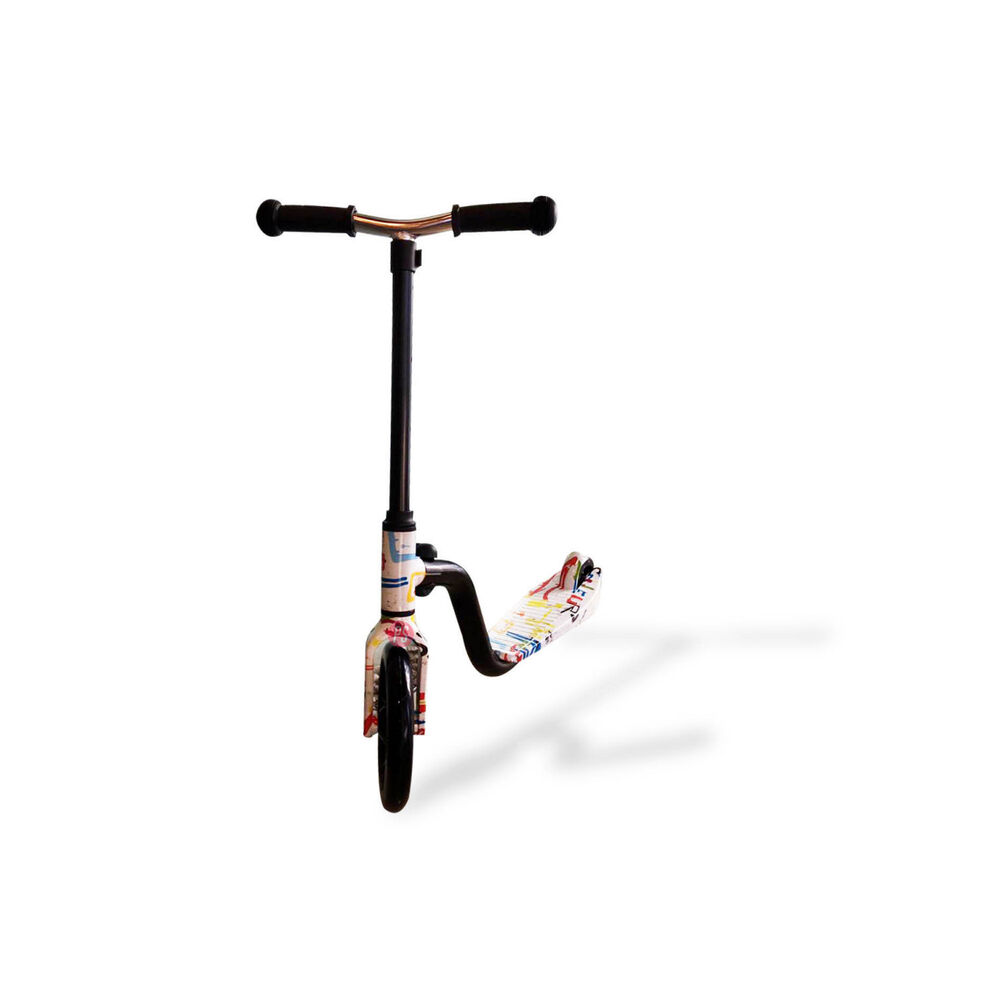 Scooter Aluminio Dise&ntilde;o Blanco 2 Ruedas Iluminaci&oacute;n - Ps image number 1.0