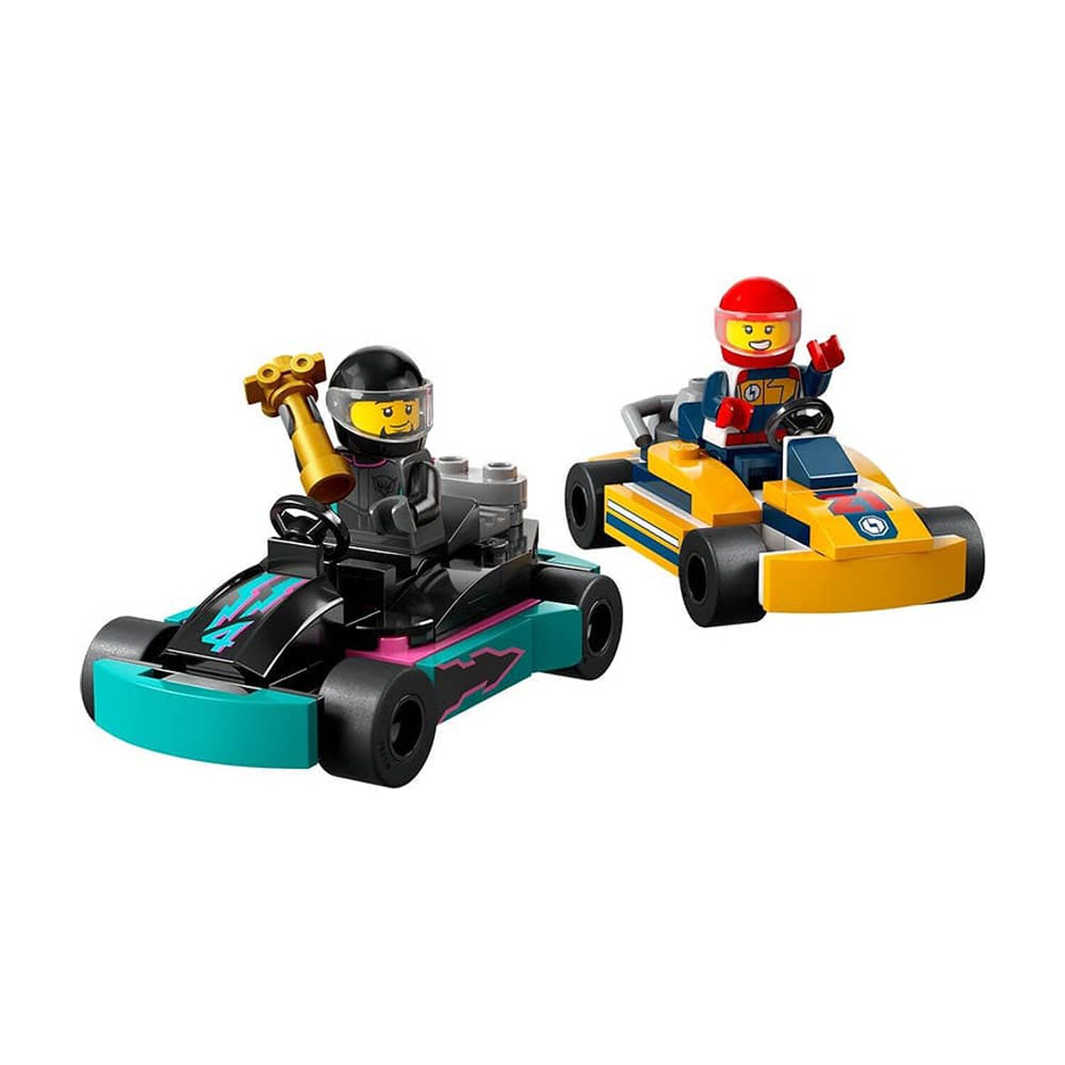 Lego City - Go-karts Y Pilotos De Carreras - 60400 image number 1.0