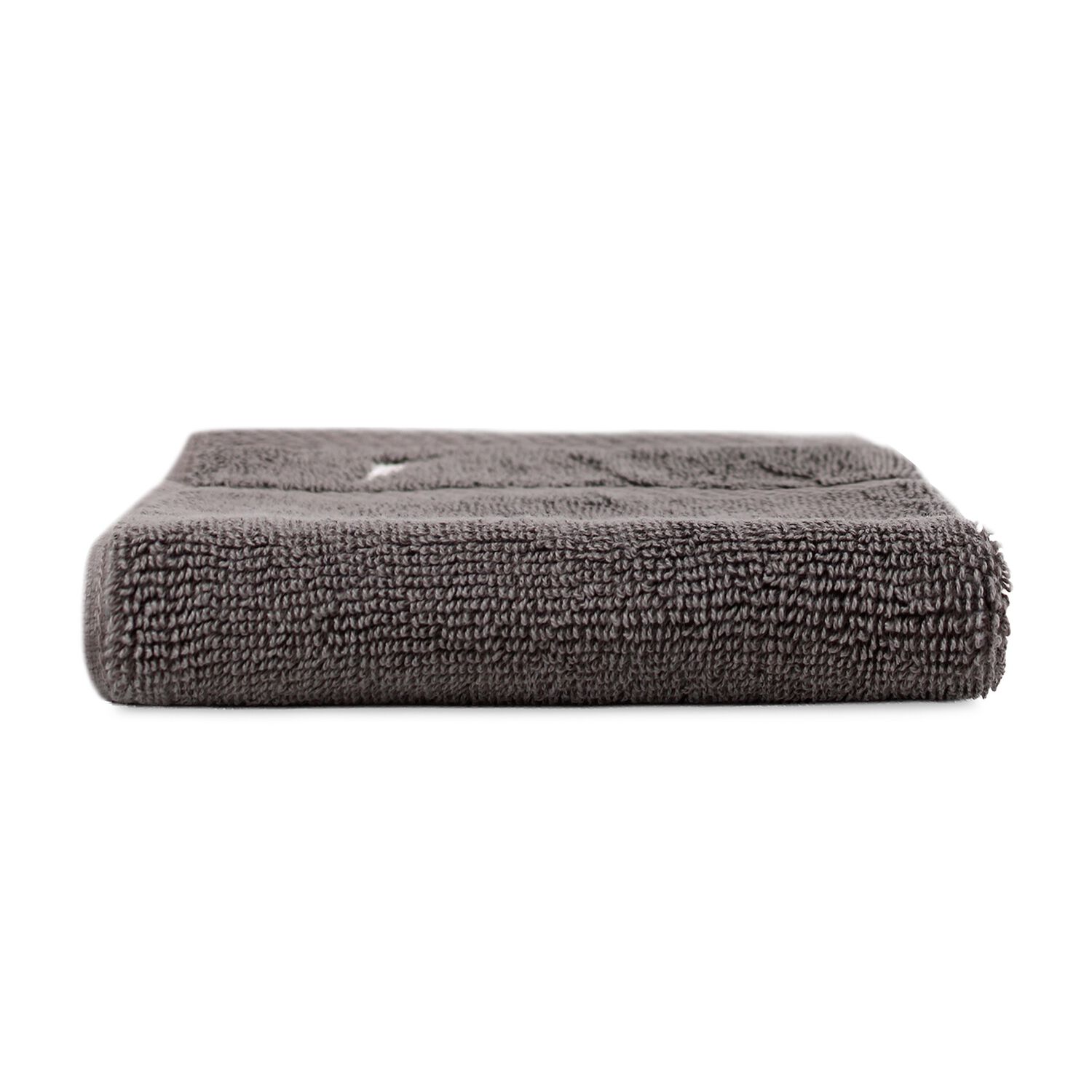 Toalla De Cara Signature Nautica 100% Algod&oacute;n 33x33cm Premium Gris Oscuro image number 1.0